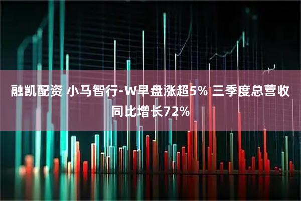 融凯配资 小马智行-W早盘涨超5% 三季度总营收同比增长72%